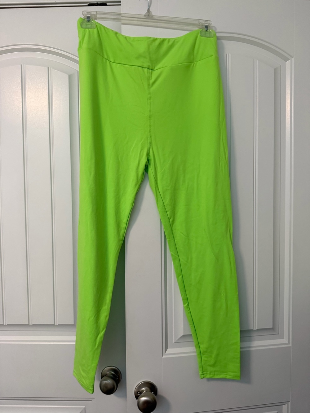 Amazon Neon Green High-Waist Leggings
